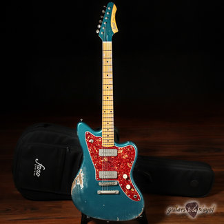 Fano Guitars Fano JM6 Oltre Lollar P-90 Electric Guitar w/ Gigbag – Ocean Turquoise