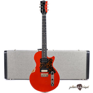 Fano Guitars Fano SP6 Alt de Facto Mahogany Body Guitar Lollar Imperials - Candy Apple Orange