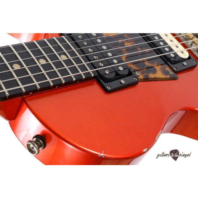 Fano SP6 Alt de Facto Mahogany Body Guitar Lollar Imperials - Candy Apple Orange