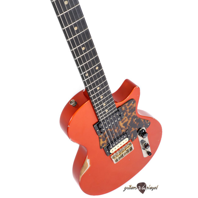 Fano SP6 Alt de Facto Mahogany Body Guitar Lollar Imperials - Candy Apple Orange