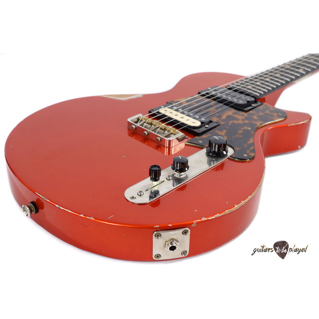Fano SP6 Alt de Facto Mahogany Body Guitar Lollar Imperials - Candy Apple Orange