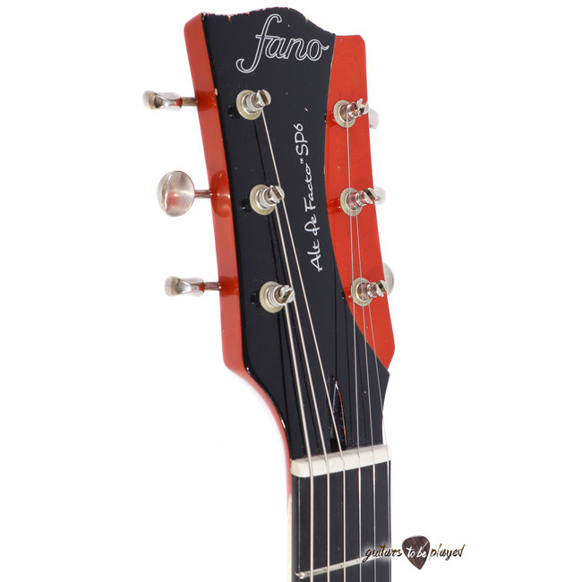 Fano SP6 Alt de Facto Mahogany Body Guitar Lollar Imperials - Candy Apple Orange