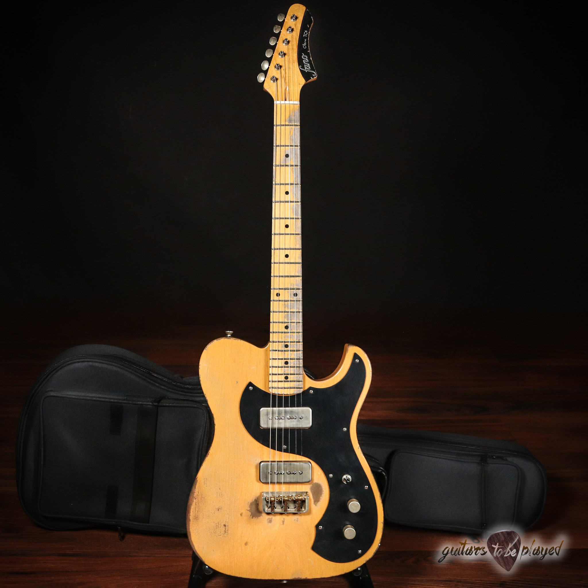 Fano TC6 Oltre P-90 “Blackguard” T-Style Guitar w/ Gigbag Fano TC6 Oltre P-90 “Blackguard” T-Style Guitar w/ Gigbag