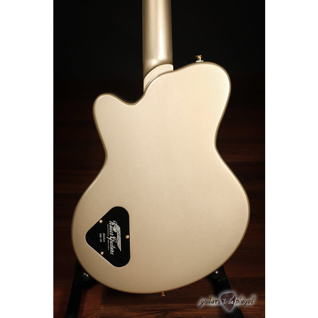 Kauer Starliner Express Electric Guitar w/ TV Jones PowerTrons – Shoreline Gold