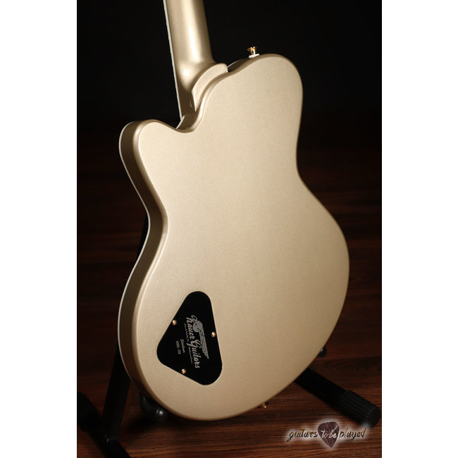 Kauer Starliner Express Electric Guitar w/ TV Jones PowerTrons – Shoreline Gold