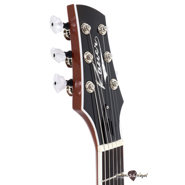 Kauer Super Chief "The Tree" Quilted Mahogany Back Semi-Hollow Guitar –Taos Blue