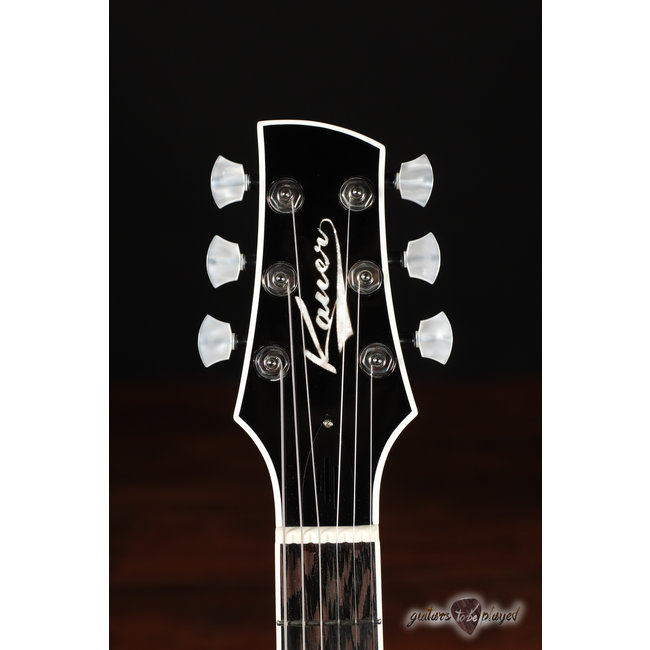 Kauer Super Chief Semi-Hollow Guitar w/ Wolfetone KauerBuckers – Butterscotch