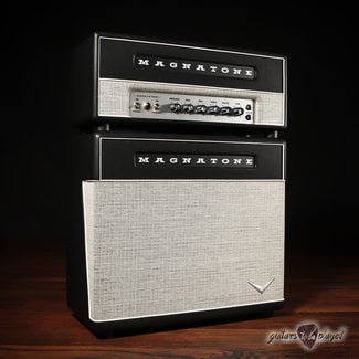 Magnatone Amplification Magnatone Super Fifteen Head & 1x12” Cab Bundle w/ Covers & Speaker Cable