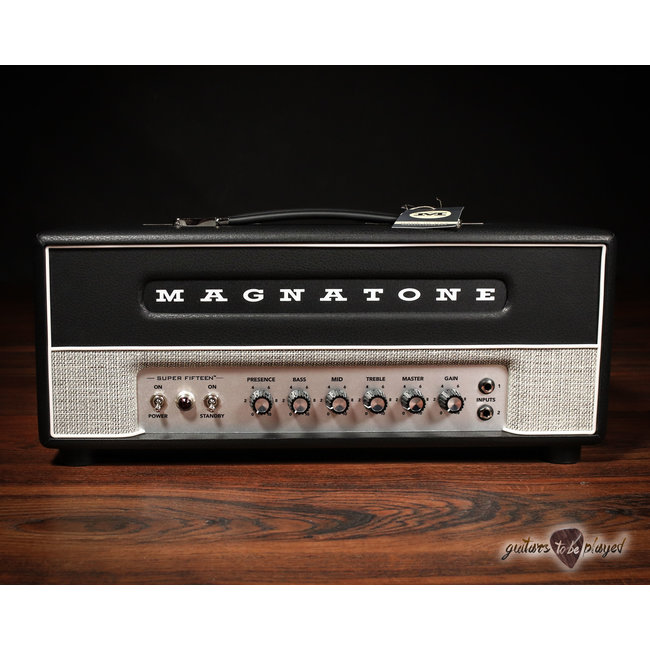 Magnatone Super Fifteen Head & 1x12” Cab Bundle w/ Covers & Speaker Cable
