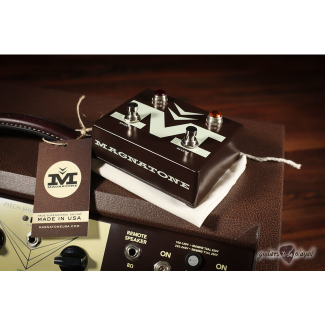 Magnatone Twilighter 22W Reverb/Vibrato Tube Head w/ Footswitch & Cover