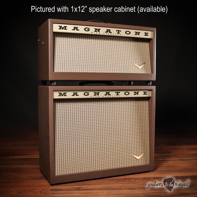 Magnatone Twilighter 22W Reverb/Vibrato Tube Head w/ Footswitch & Cover