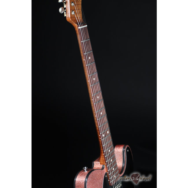 Mario Martin Guitars Swamp Ash T-Style w/ Porter 9T Pickups –6lb– Champagne Flake