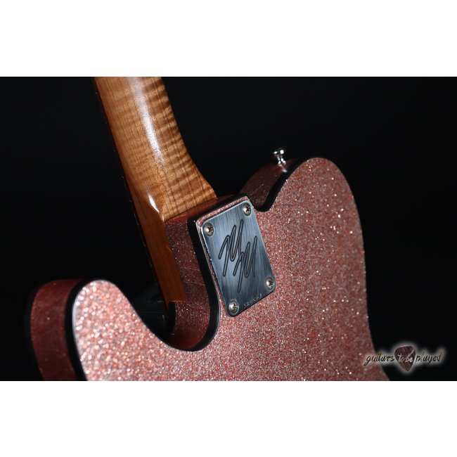 Mario Martin Guitars Swamp Ash T-Style w/ Porter 9T Pickups –6lb– Champagne Flake