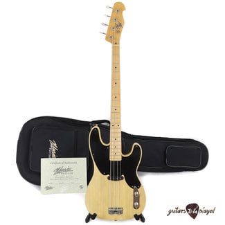 Mario Guitars Mario Martin Guitars T-Bass Telecaster Bass, Mojotone ‘52 Clone P-Bass Pickup - 6lb 6oz