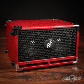 Phil Jones Amplifiers Phil Jones Bass C2 Compact 2x5” 200W 8-ohm Speaker Cabinet w/ Cover - Red