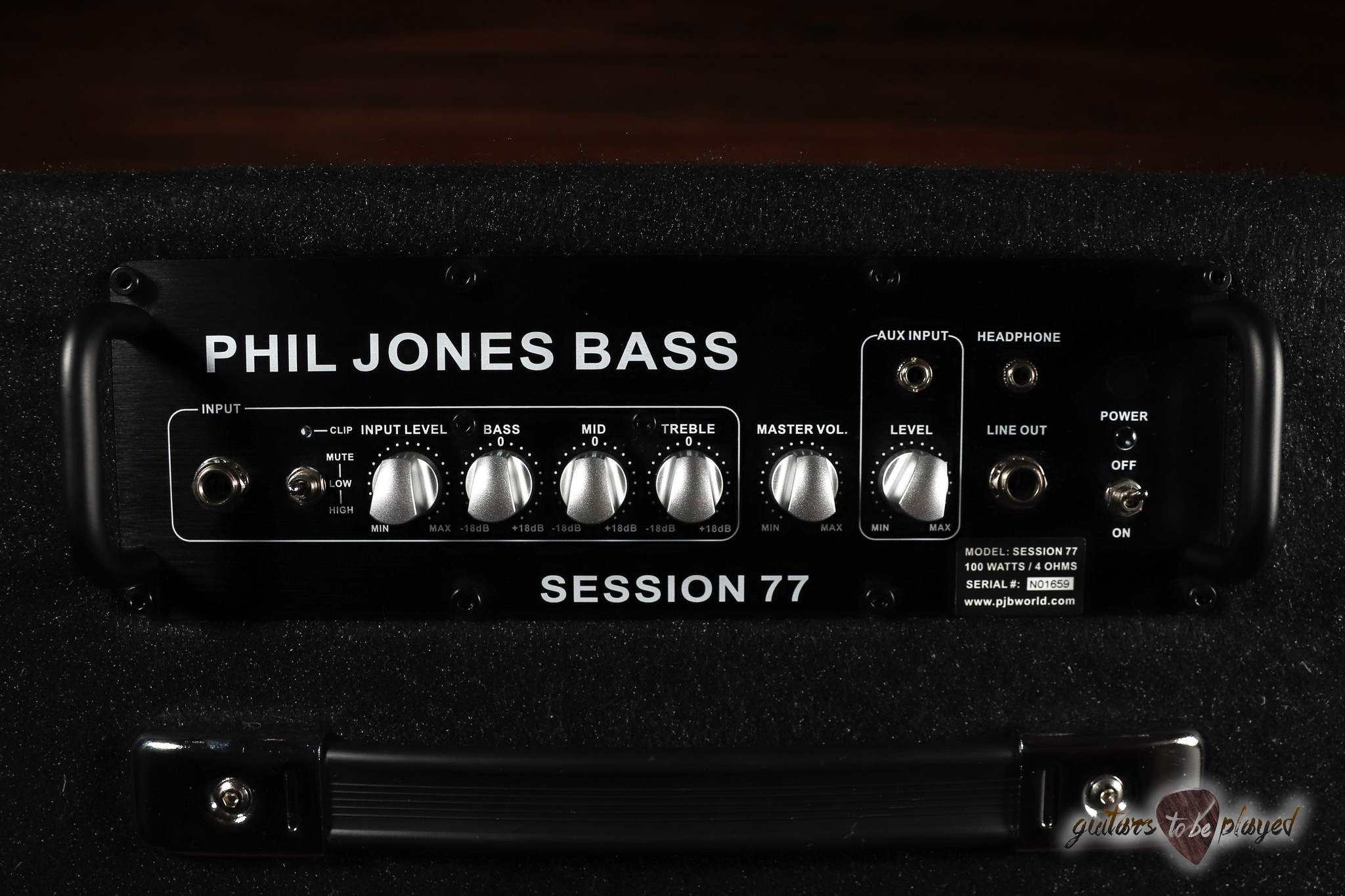 Phil Jones Bass Session 77 S 77 2x7” 100w Compact Bass Combo Amp Guitars To Be Played 