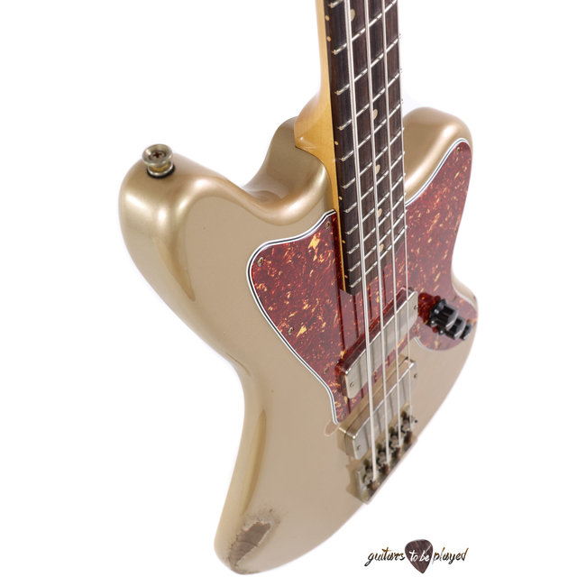 Fano JM4 Standard Bass RW Fingerboard w/ Gigbag - Shoreline Gold (Med Distress)