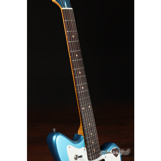 Fano JM6 Oltre Lollar Alnico P-90/Firebird Electric Guitar w/ Bag – Pelham Blue