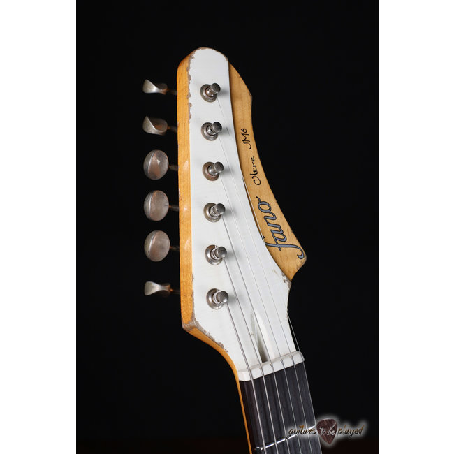 Fano JM6 Oltre Lollar Alnico Pole P-90 Electric Guitar w/ Gigbag – Olympic White