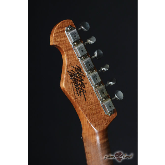 Mario Martin Guitars Swamp Ash T-Style w/ Porter 9T Pickups –6lb– Champagne Flake