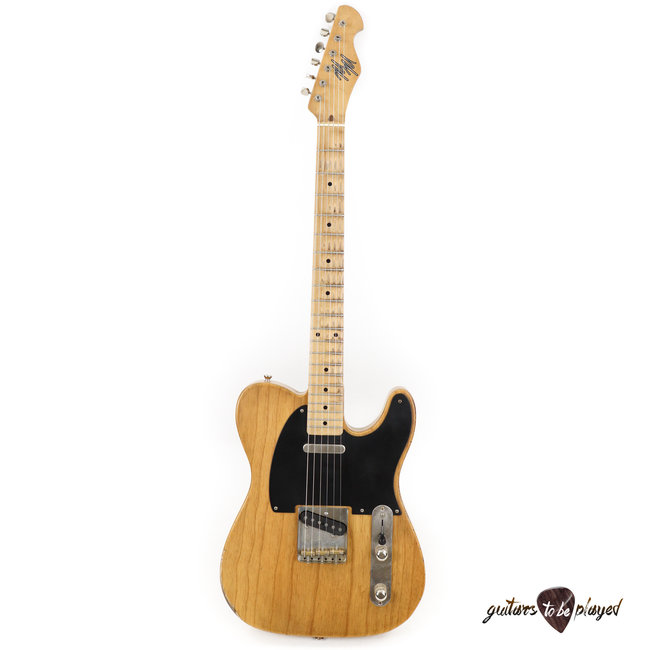 Mario Martin T-Style Guitar w/ 1-pc Swamp Ash Body & Budz 543 Pickups – 5lb 14oz