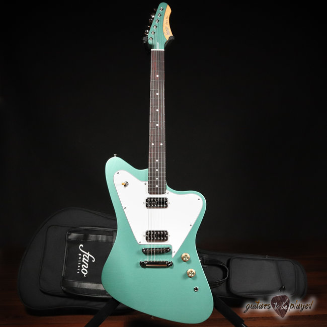 Fano PX6 Oltre TV Jones Power’Tron Electric Guitar w/ Gigbag – Inverness Green