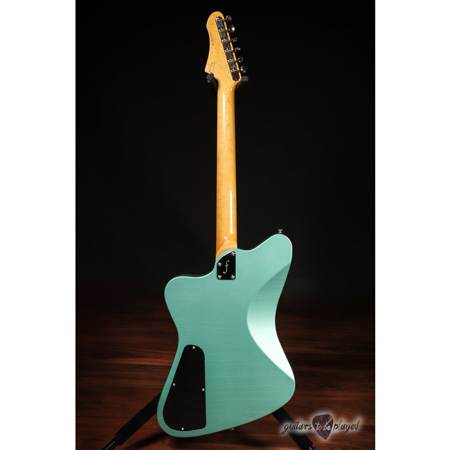 Fano PX6 Oltre TV Jones Power’Tron Electric Guitar w/ Gigbag – Inverness Green