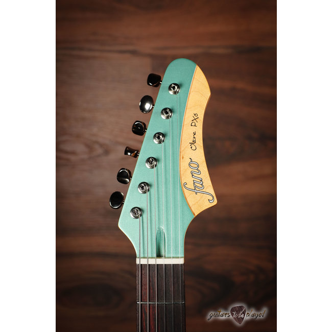 Fano PX6 Oltre TV Jones Power’Tron Electric Guitar w/ Gigbag – Inverness Green