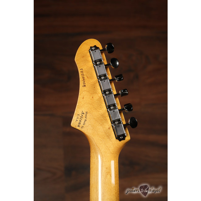 Fano PX6 Oltre TV Jones Power’Tron Electric Guitar w/ Gigbag – Inverness Green