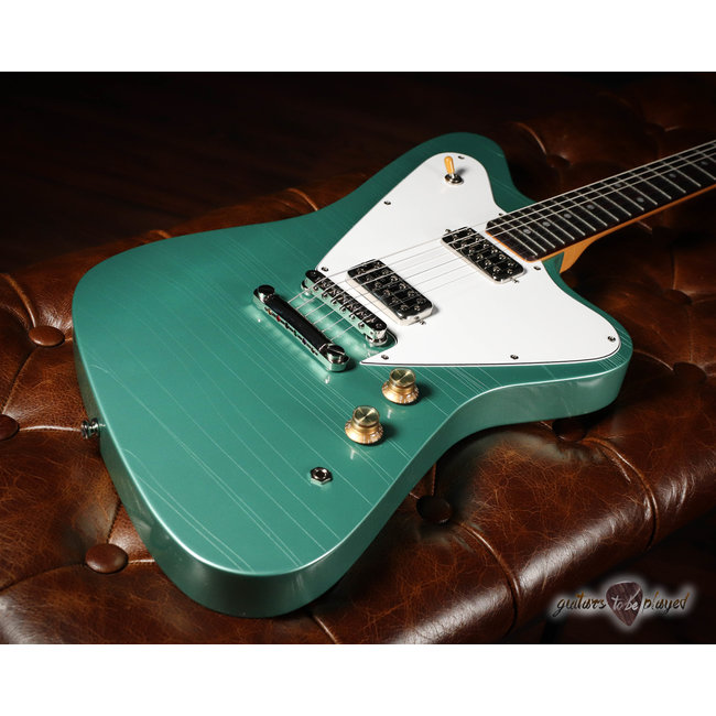 Fano PX6 Oltre TV Jones Power’Tron Electric Guitar w/ Gigbag – Inverness Green