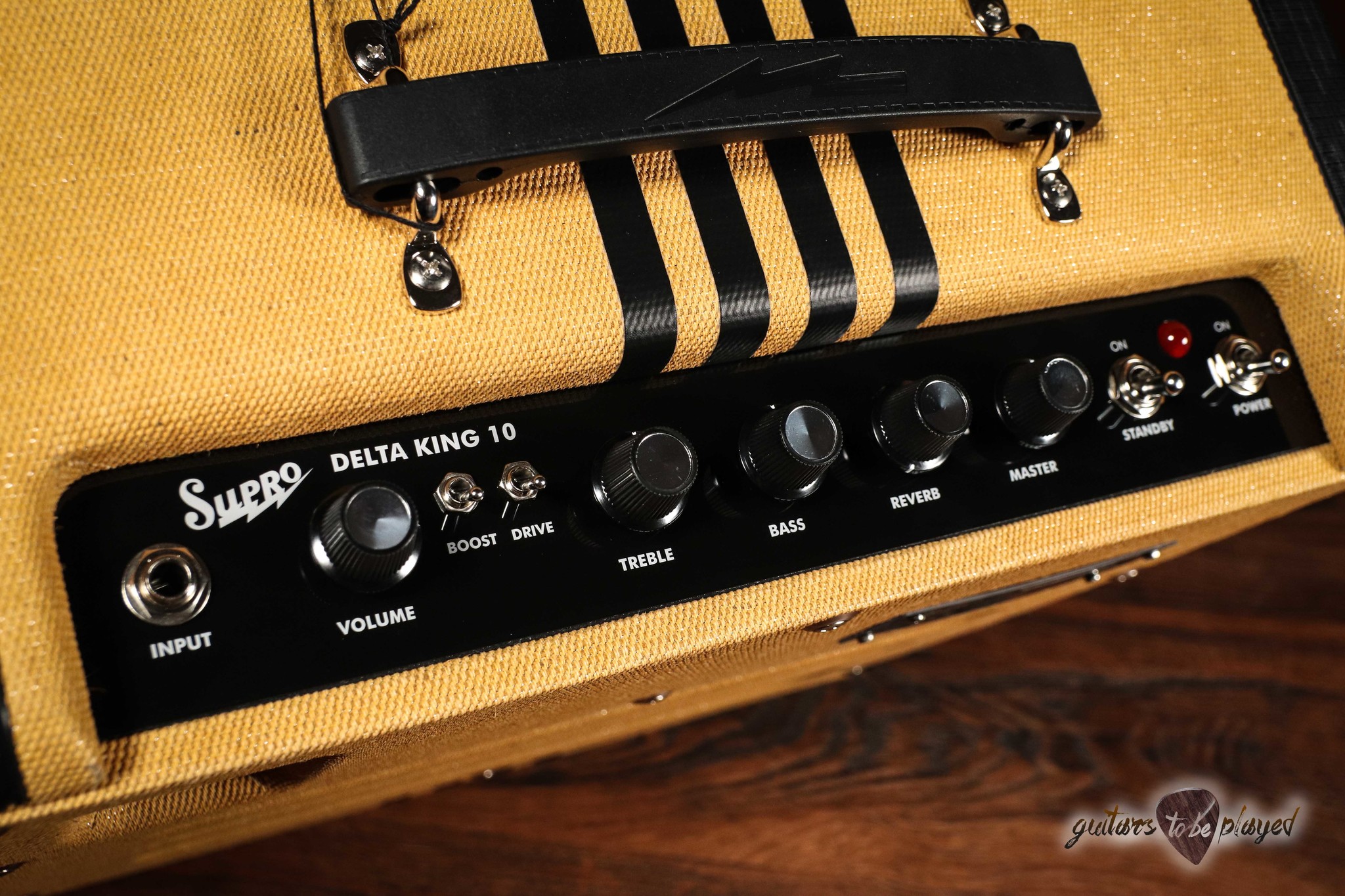 Supro 1820RTB Delta King 10 Reverb 5Watt 1x10” Tube Combo Amp Tweed