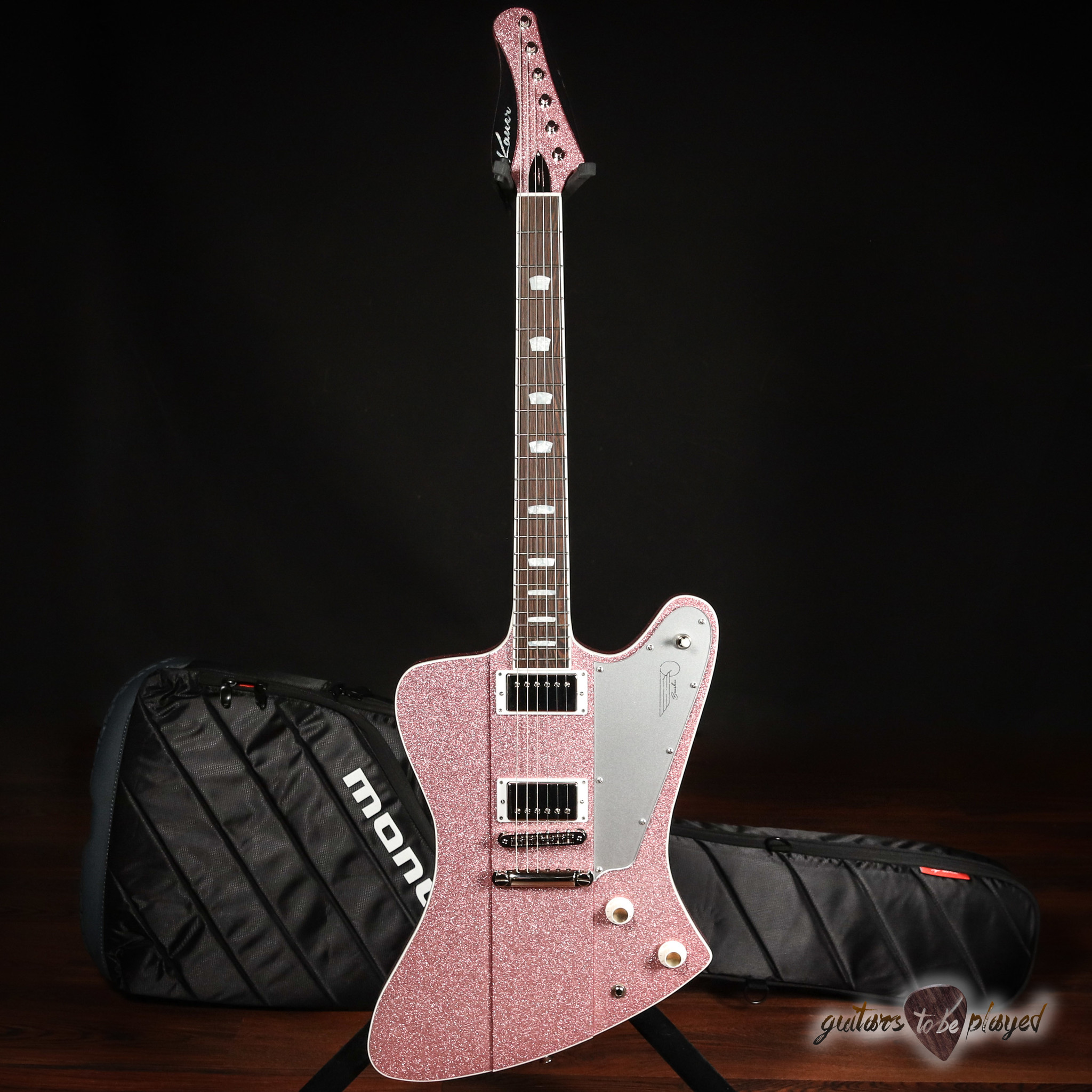 Kauer Banshee Deluxe w/ Maple Cap & Wolfetone Humbuckers