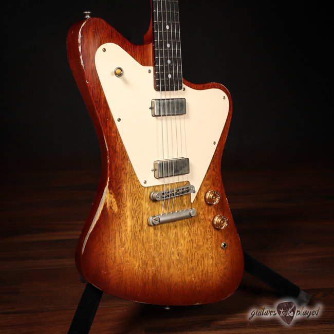 Fano PX6 Alt de Facto Korina Body/Mahogany Set Neck w/ Lollars – Faded Tea Burst
