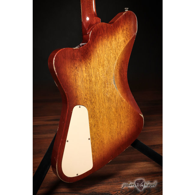 Fano PX6 Alt de Facto Korina Body/Mahogany Set Neck w/ Lollars – Faded Tea Burst