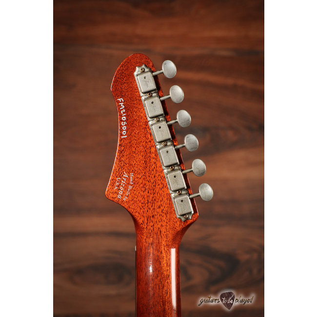 Fano PX6 Alt de Facto Korina Body/Mahogany Set Neck w/ Lollars – Faded Tea Burst