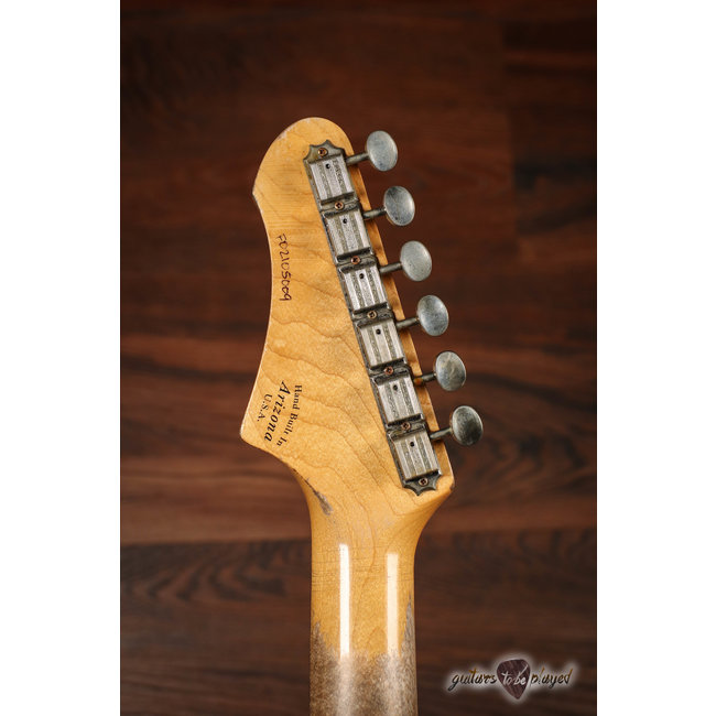 Fano PX6 Oltre Lollar Staple P-90/Imperial Electric Guitar w/ Gigbag – Gold Top