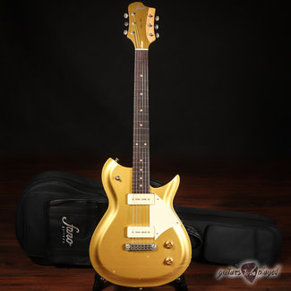 Fano Fano RB6 Oltre Lollar P-90 Electric Guitar w/ Gigbag – Gold Top