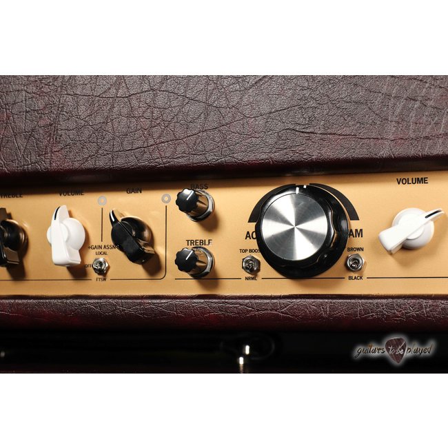 3rd Power Kitchen Sink 6VEL 40W Deluxe Head w/ Footswitch & 112 Cab – Buggy Whip