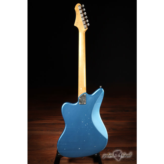 Fano JM6 Oltre Humbucker Electric Guitar w/ Gigbag – Dark Lake Placid Blue