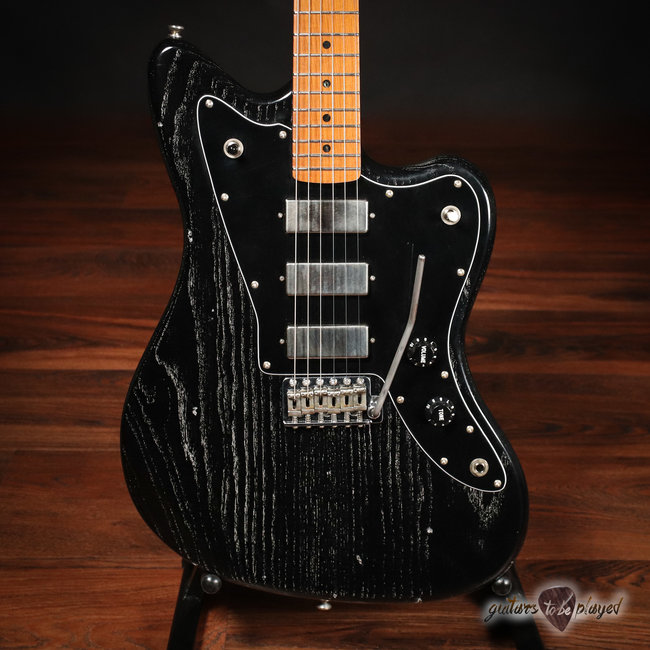 Fano JM6 Alt de Facto Swamp Ash w/ Roasted Maple Neck, S-Style Trem – Dog Hair