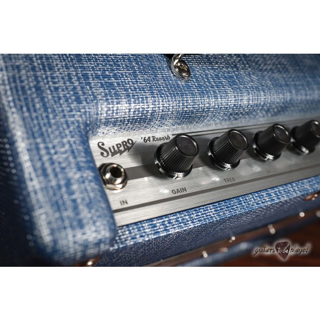 Supro 1605RJ ‘64 Reverb 5-Watt 1x8” Tube Combo Amp w/ Jensen Speaker