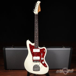 Shelton Electric Instruments Shelton GalaxyFlite Vintage w/ Lambertones Crema Humbuckers – Aged Olympic White