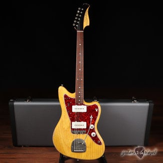 Shelton Electric Instruments Shelton GalaxyFlite Vintage w/ Fralin J-90 & Vintage JM Pickups – Aged Natural