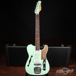 Shelton Electric Instruments Shelton Timeflite GTX Special w/ Mastery & Fralin Pickups – Surf Green Satin