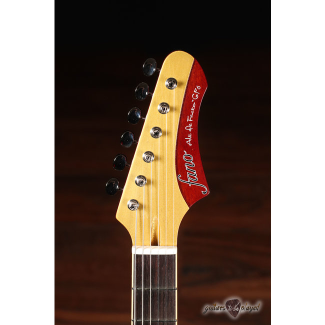 Fano GF6 Alt de Facto Set Neck Semi-Hollow, Lollar Low Wind Imperials – Gold Top