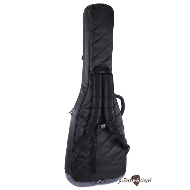 Kauer Banshee Deluxe, Maple Cap & Mahogany Body w/ Wolfetone Humbuckers - Black