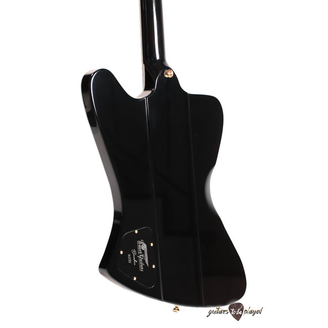 Kauer Banshee Deluxe, Maple Cap & Mahogany Body w/ Wolfetone Humbuckers - Black