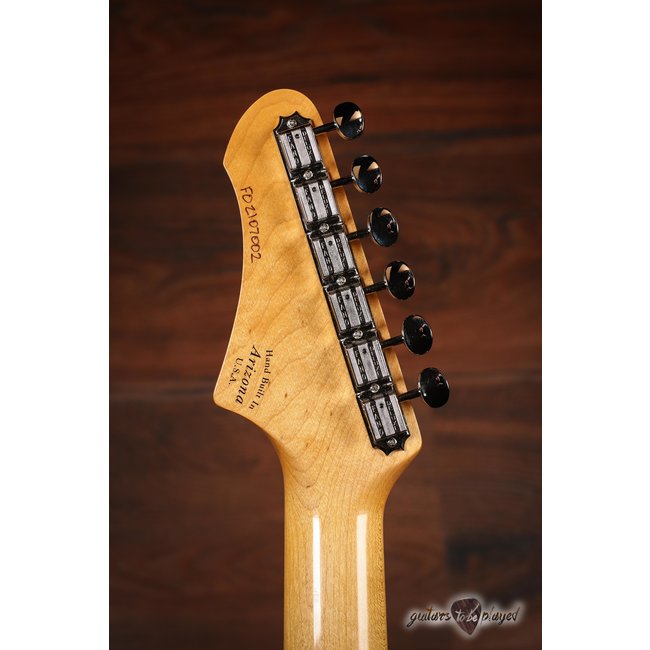 Fano PX6 Oltre TV Jones Classic Electric Guitar w/ Gigbag – Shoreline Gold