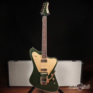 Fano Guitars Fano PX6 Alt de Facto Mahogany Body & Set Neck w/ TV Jones – Cadillac Green