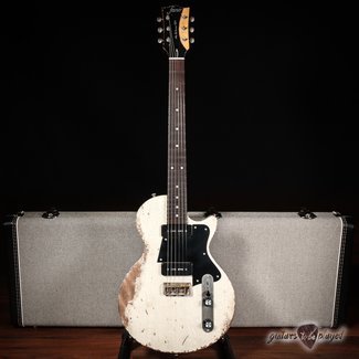 Fano Guitars Fano SP6 Alt De Facto Lollar OmniTron P-90 Mahogany Guitar w/ Case - Driftwood